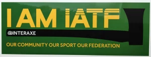 I AM IATF Bumper Sticker